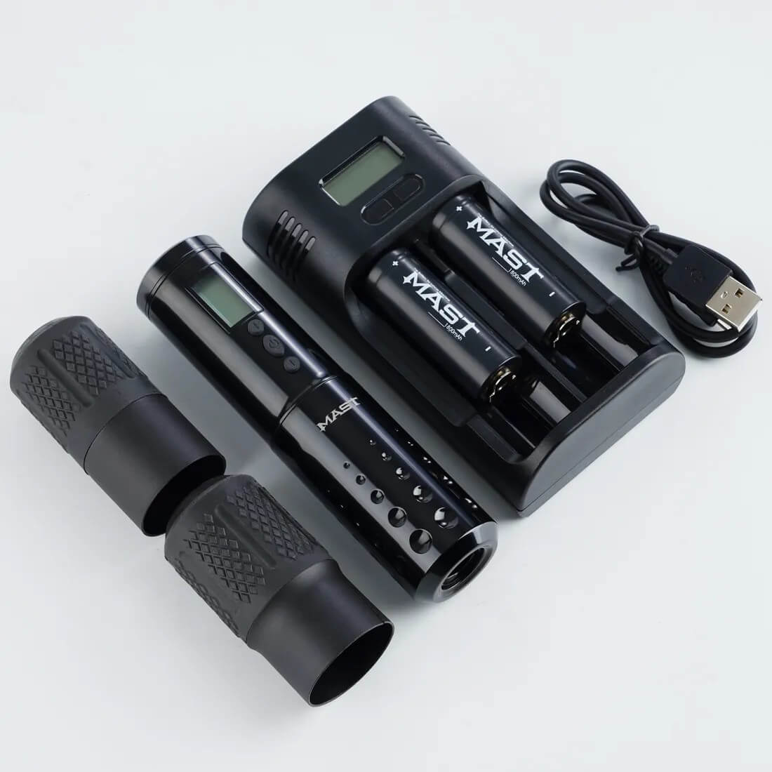 Dragonhawk Wireless Tattoo Machine Rotary Pen with 3.5MM/4.2MM Stroke Two Replaceable Batteries | Mast Lancer - Image 6