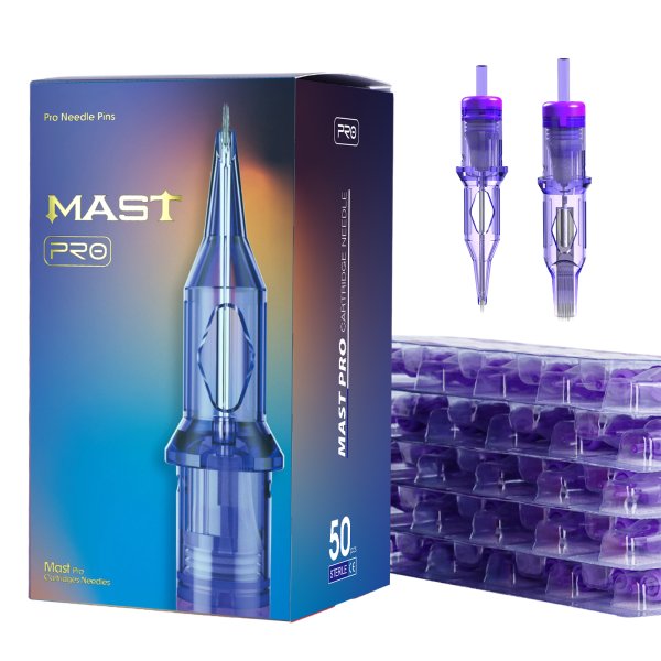 MAST Pro Tattoo Cartridges Needles Mixed Size – Box of 50