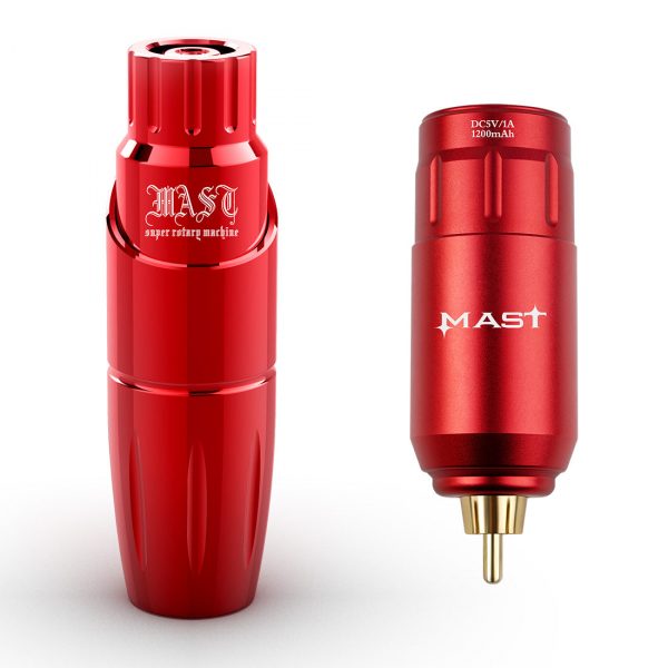 Kit de Tatouage | Machine Rotative Mast Tour avec Batterie d'Alimentation - Ensemble