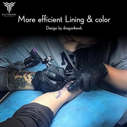 Dragonhawk Rotary Tattoo Maschine-Extreme – Bild 7