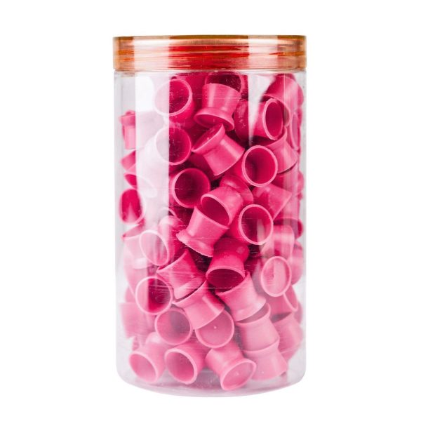 Tattoo Silicon Rubber Ink Cup Pigment Cup 50PCS