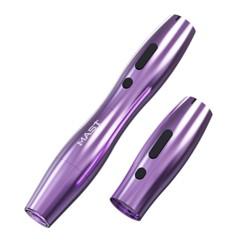 Kit Machine à Tatouer Sans Fil Rotative – Stylo 4.0 Mm, Batterie 1900mAh – Inclus 20 Cartouches, 10 Encres
