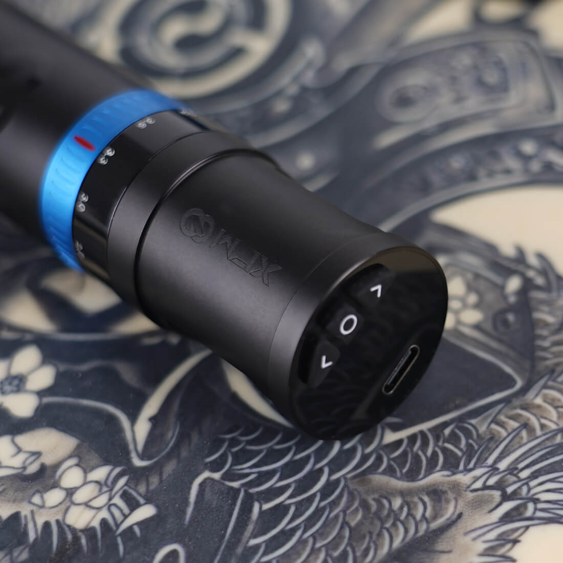 Bezprzewodowa Maszyna do Tatuażu Dragonhawk Pen 2.4-4.2MM Skok, Szybkie Ładowanie | WJX W3 - obrazek 10