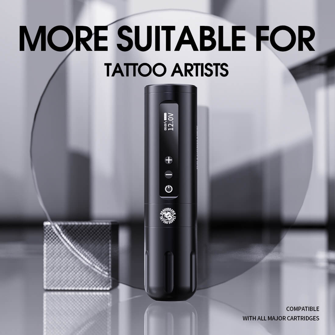 Kit per tatuaggi | Bundle avanzato wireless penna macchina Dragonhawk X10 - immagine 8