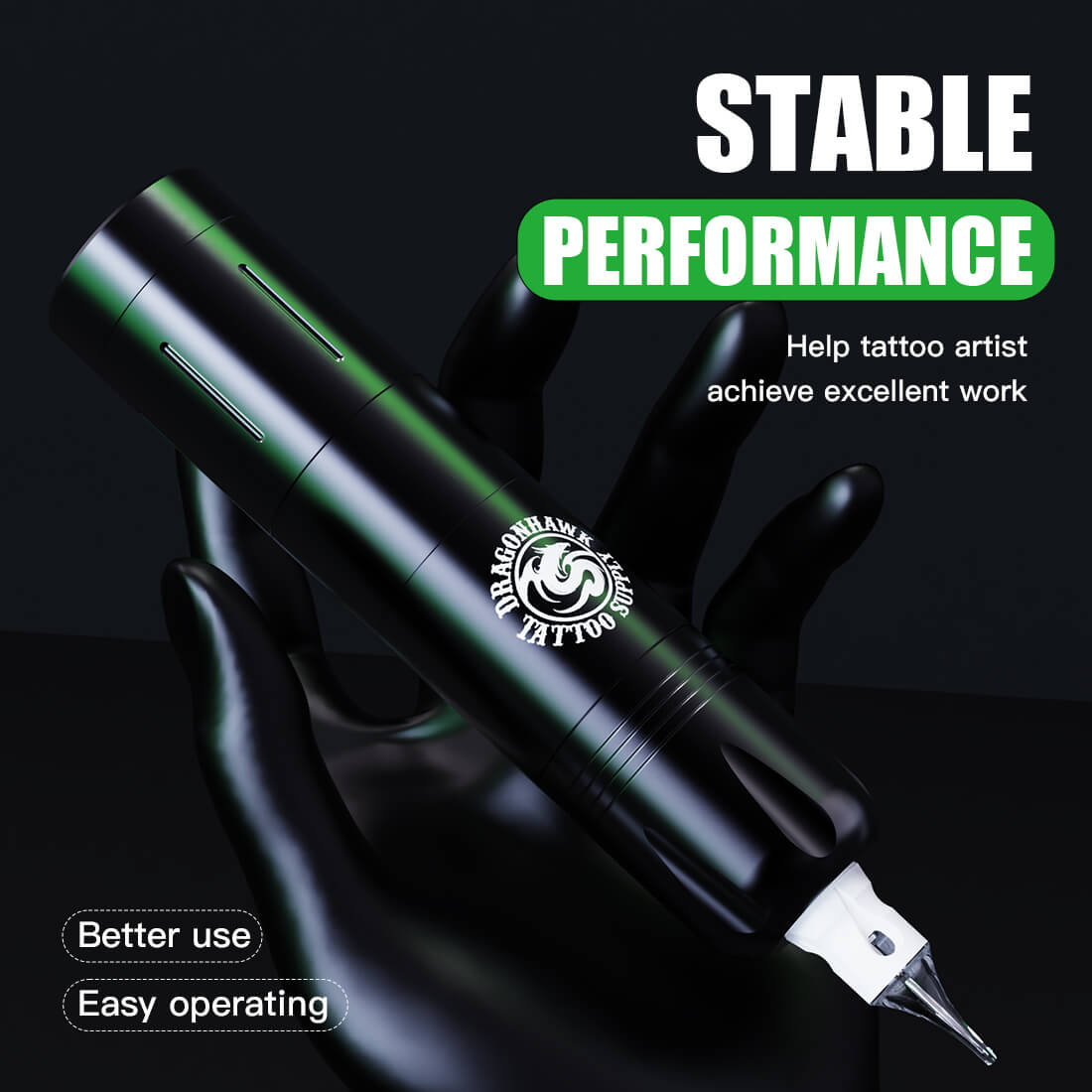 Kit de Tatuaje | Dragonhawk X3 Pro Paquete de Inicio para Máquina de Tatuaje Inalámbrica - Imagen 7