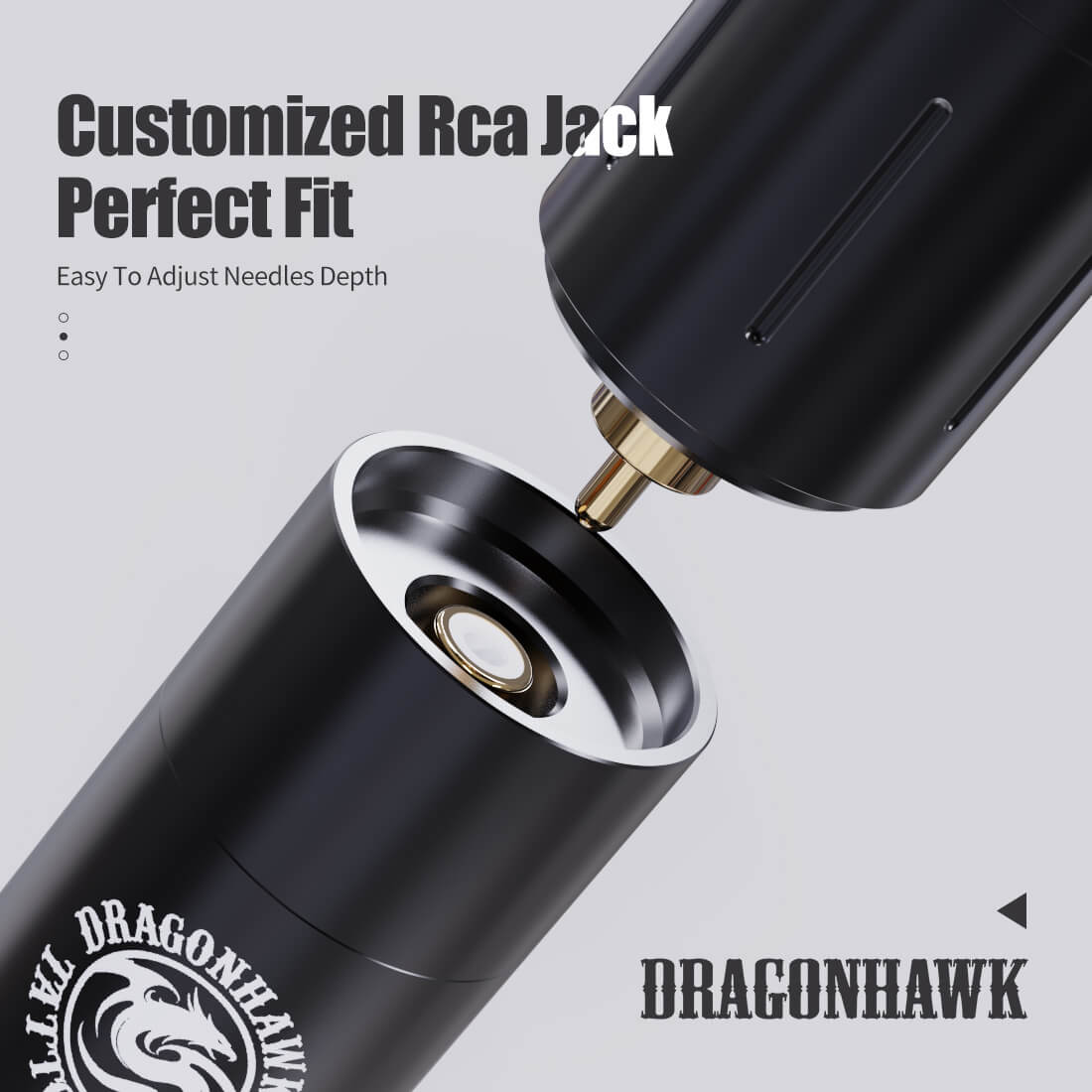 Kit de Tatuaje | Dragonhawk X3 Pro Paquete de Inicio para Máquina de Tatuaje Inalámbrica - Imagen 3