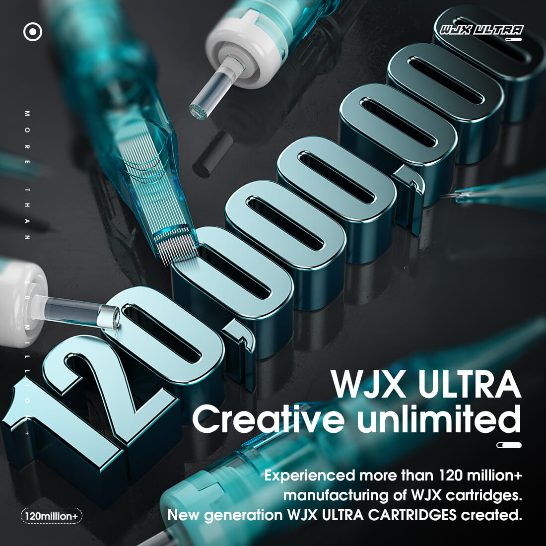 Agulhas de cartucho para tatuagem WJX ULTRA - Caixa com 20 - Image 2
