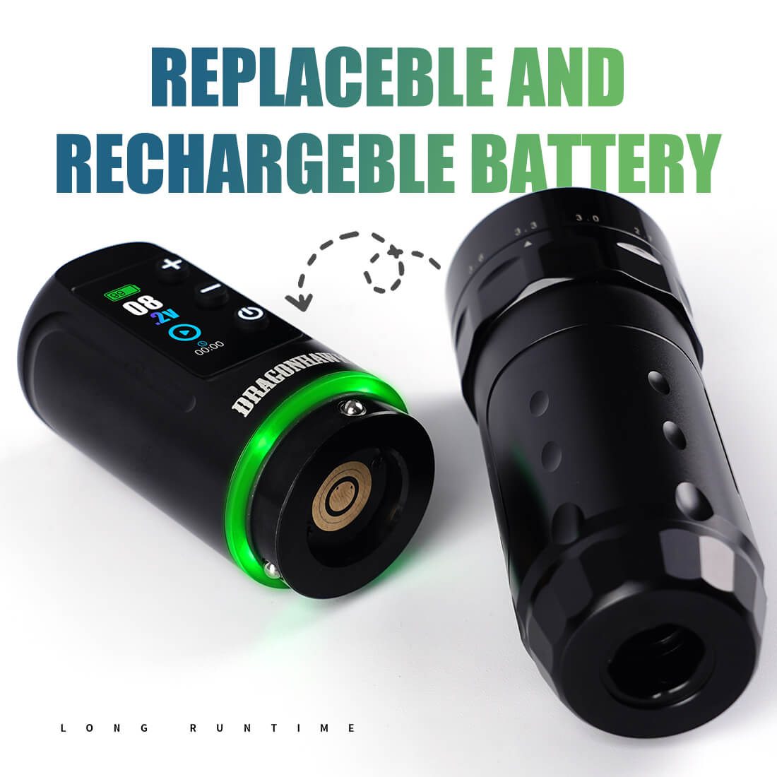 Macchina per tatuaggi wireless Dragonhawk con 7 lunghezze di corsa | L3 - immagine 7