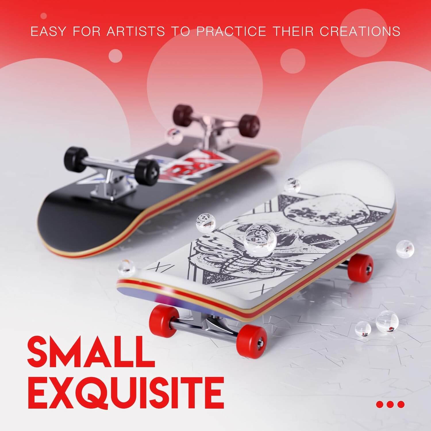 Dragonhawk Fingerboard Mini Patinetas - Imagen 3