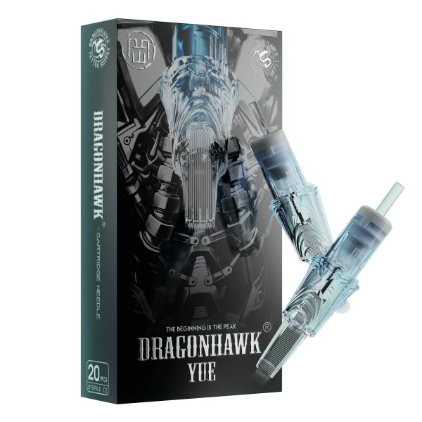 Dragonhawk Yue Tattoo Cartridges Needles – Box of 20