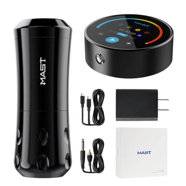Tattoo Kit | Mast Digital Tattoo Machine Professional Bundle Scalp Micro Pigmentation Device SMP