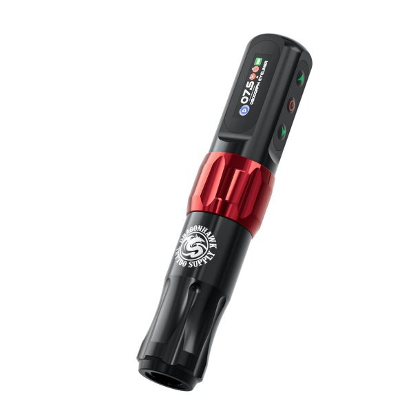 Dragonhawk Wireless Tattoo Pen Machine 2.8 MM Stroke | Atom 2