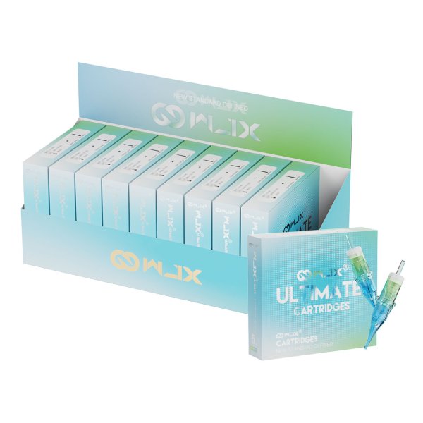 WJX ULTIMATE Tattoo Professional Cartridges Needles Mixed Size – Box of 50
