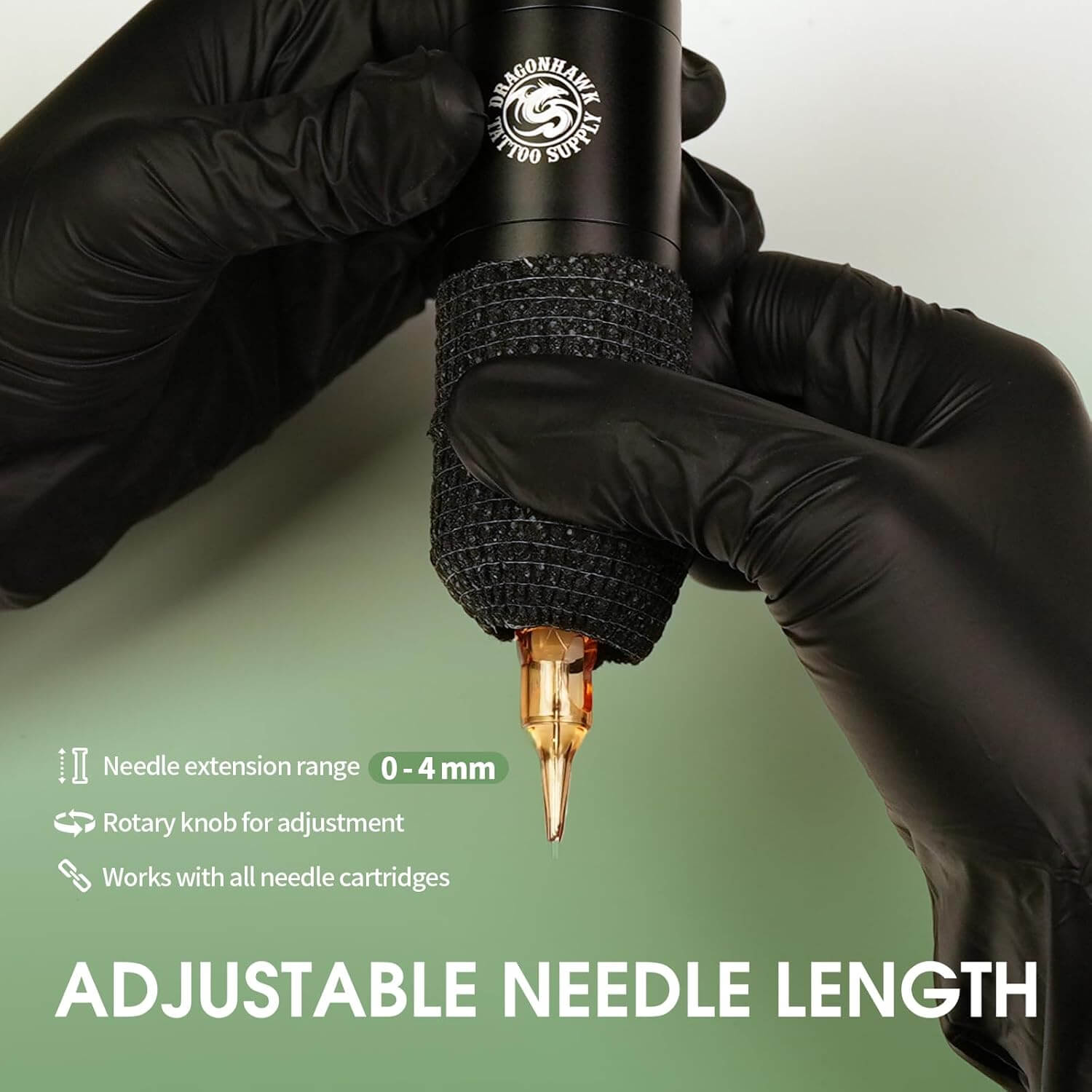 Kit de tatouage | Ensemble de départ Dragonhawk A1 Pro avec machine stylo de tatouage – Image 6