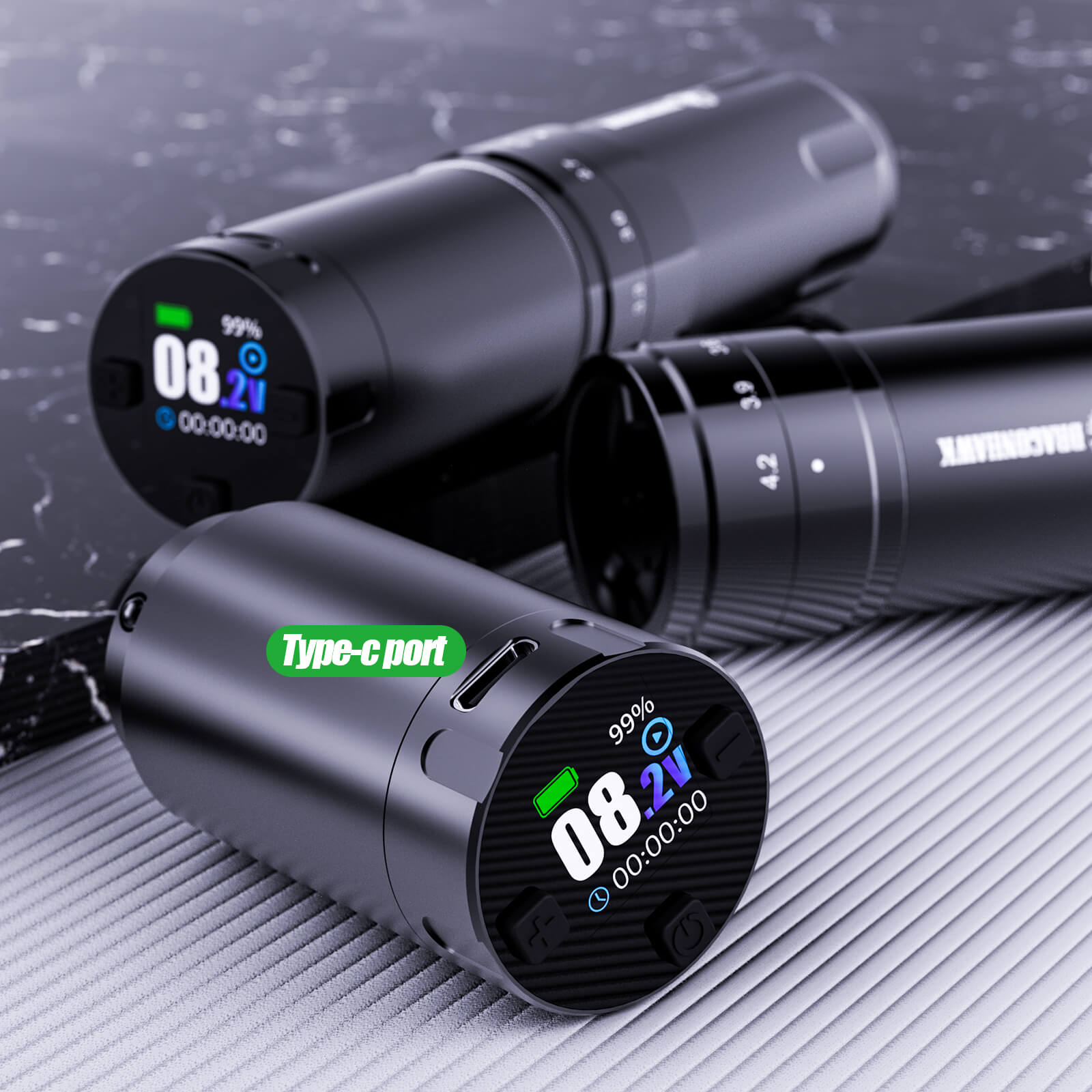 Máquina de tatuagem sem fio Dragonhawk com 7 comprimentos de curso | L2 Pro - Image 8