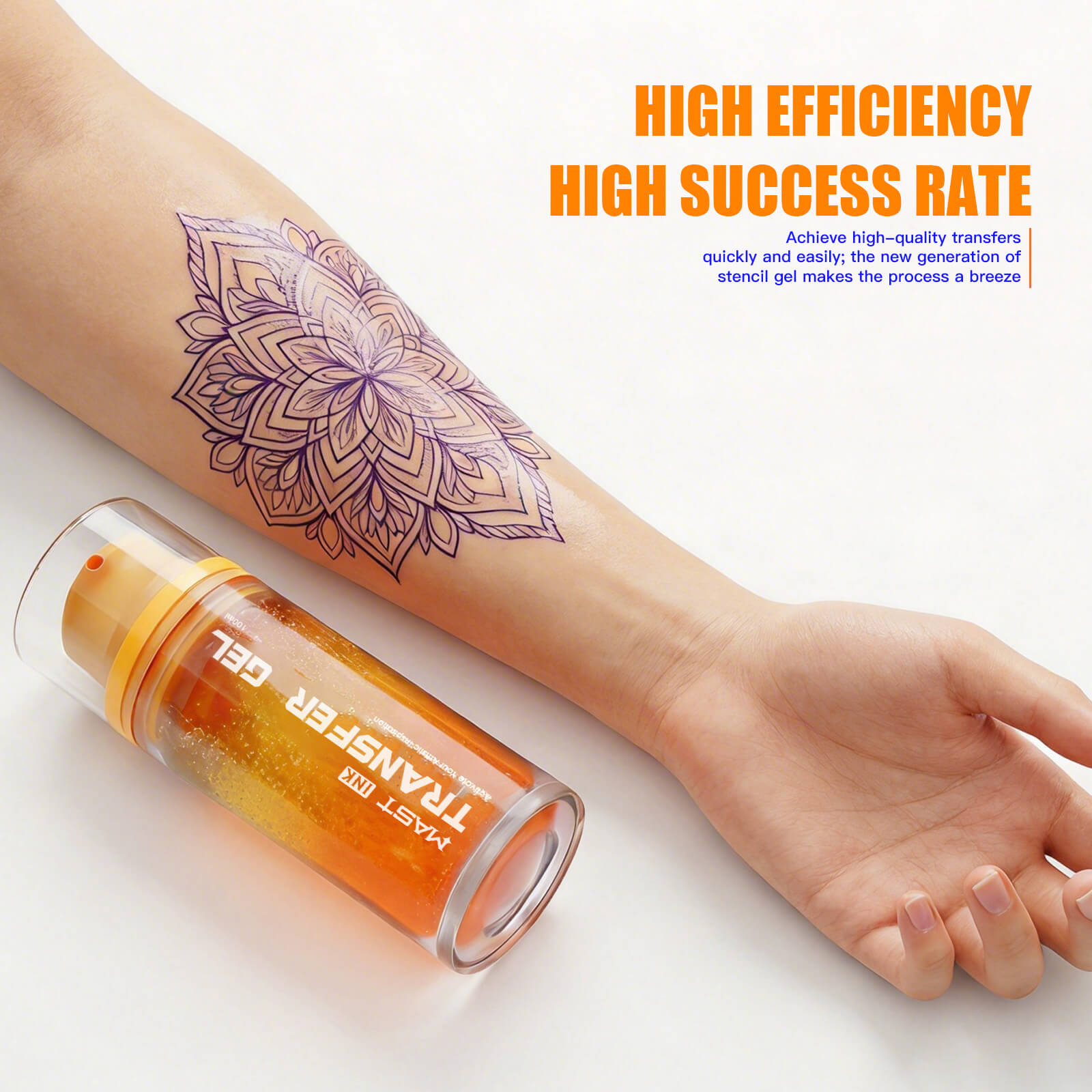 Gel de Transfert Tattoo MAST – Solution professionnelle, nette et longue durée pour transfert de tatouage – Image 6