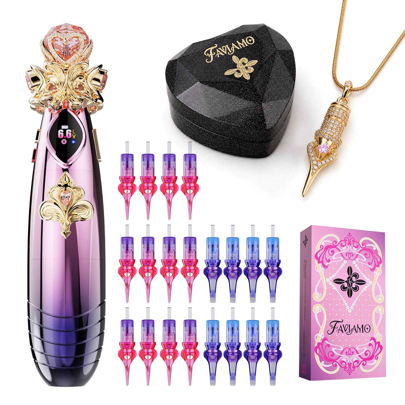 Tattoo Kit | Faviamo Luma Wireless Tattoo Machine Professional