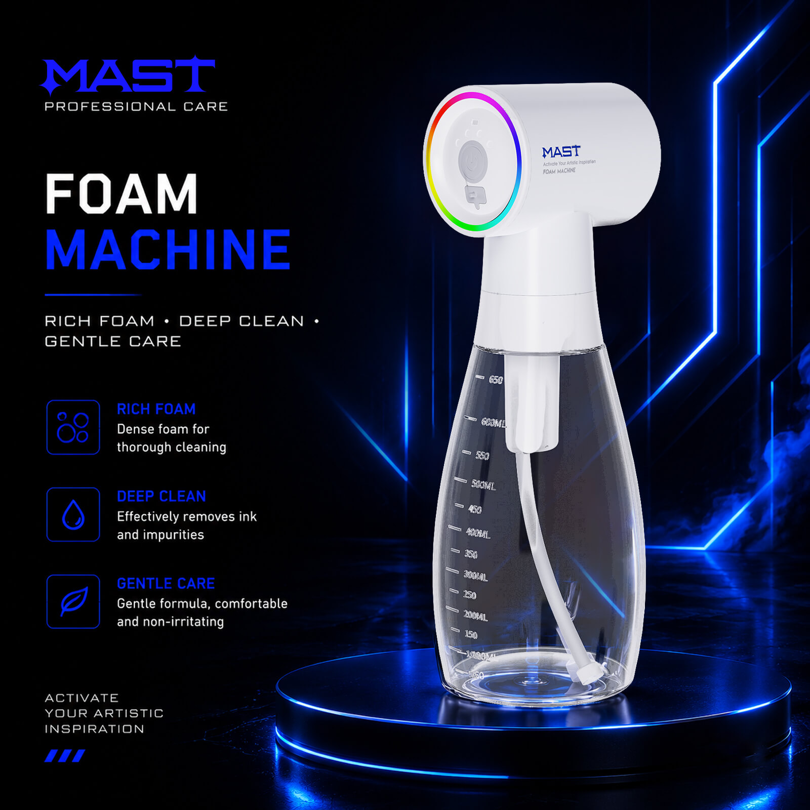 Mast Pro Kit Profesional de Higiene para Tatuajes | Solución Completa de Limpieza y Flujo de Trabajo Higiénico - Imagen 6